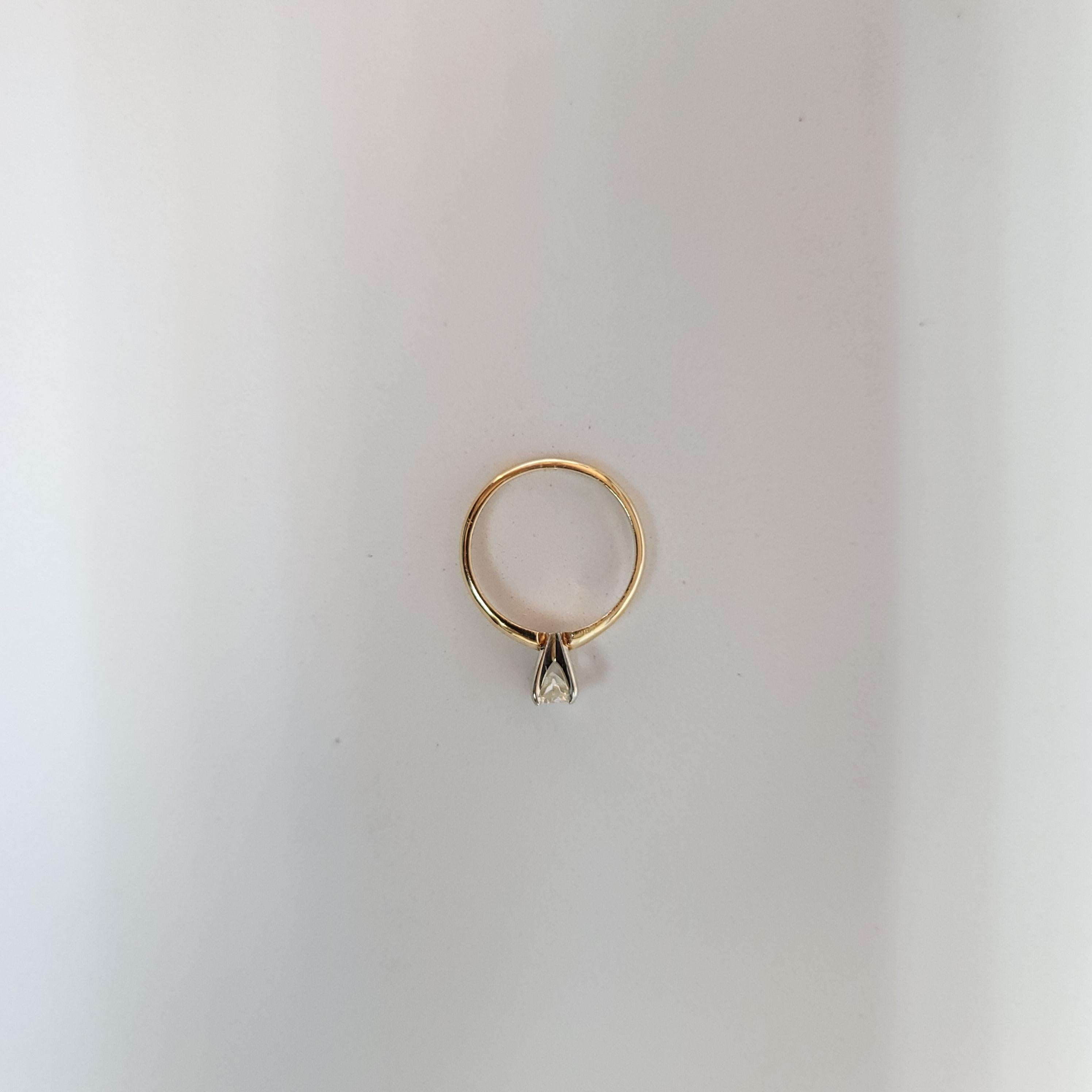 1/3 Carat Solitaire Diamond Engagement Ring