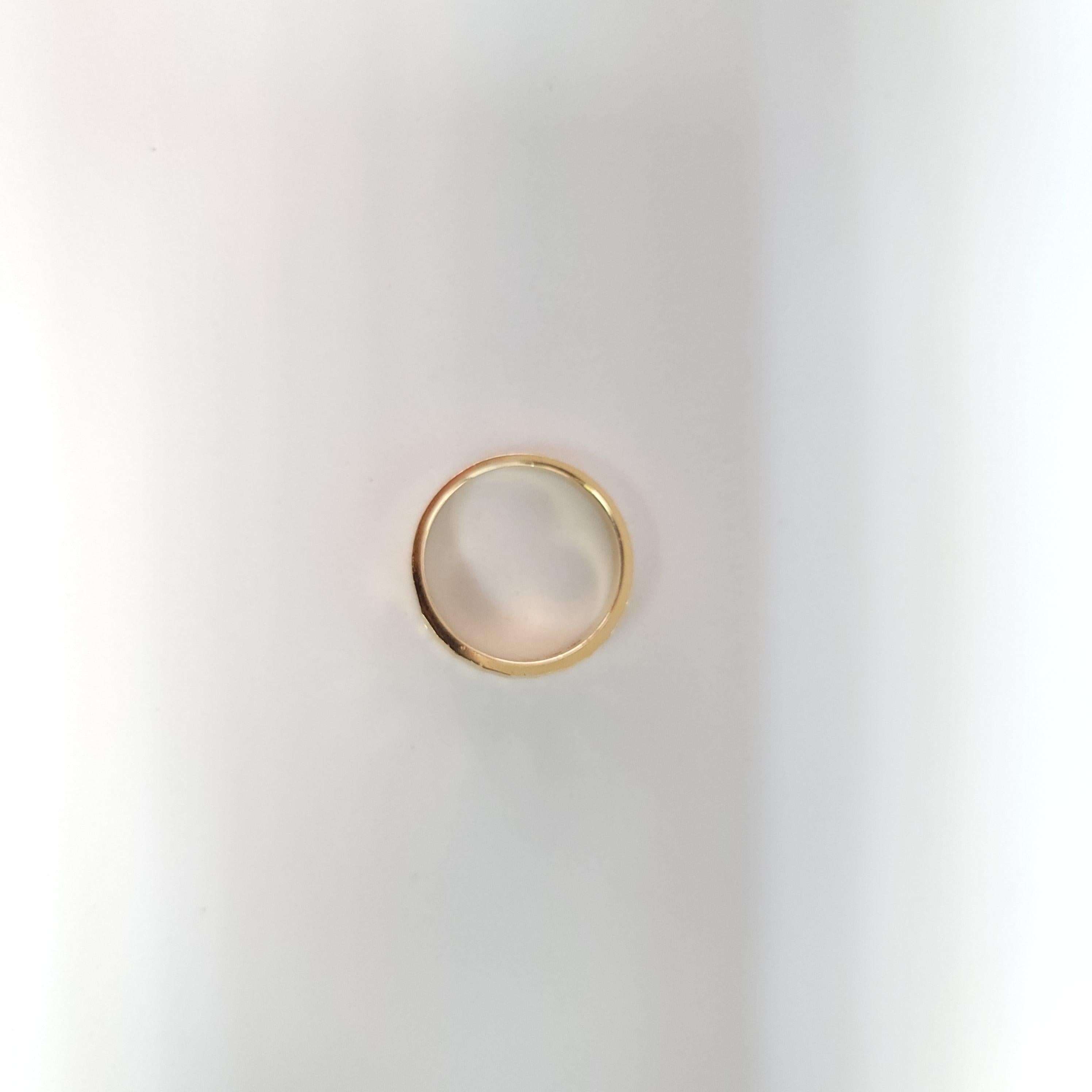 1 CT. Mens Diamond Wedding Band 14k Yellow Gold