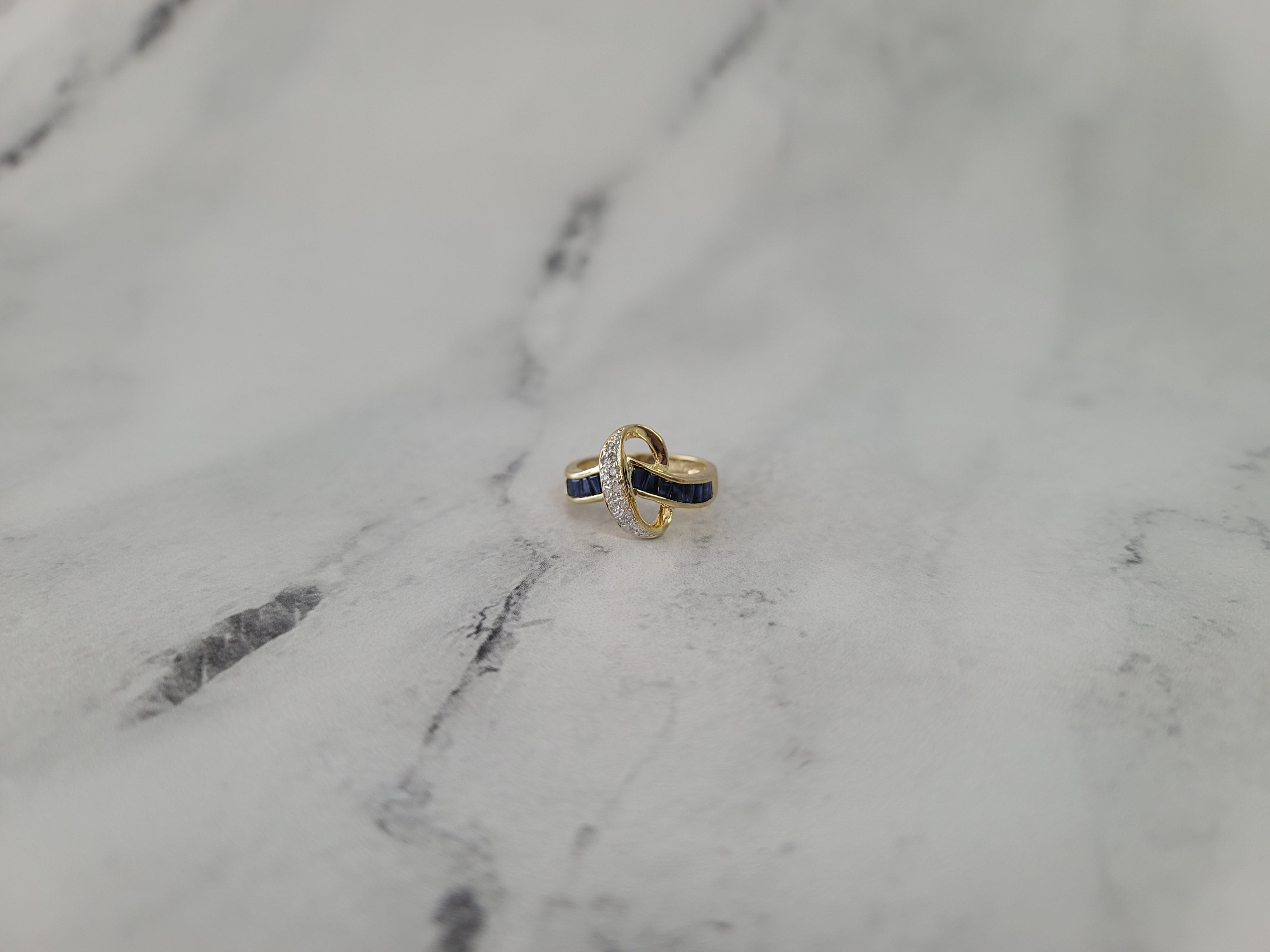 Anillo pavé de rubí y diamantes o anillo de zafiro y diamantes