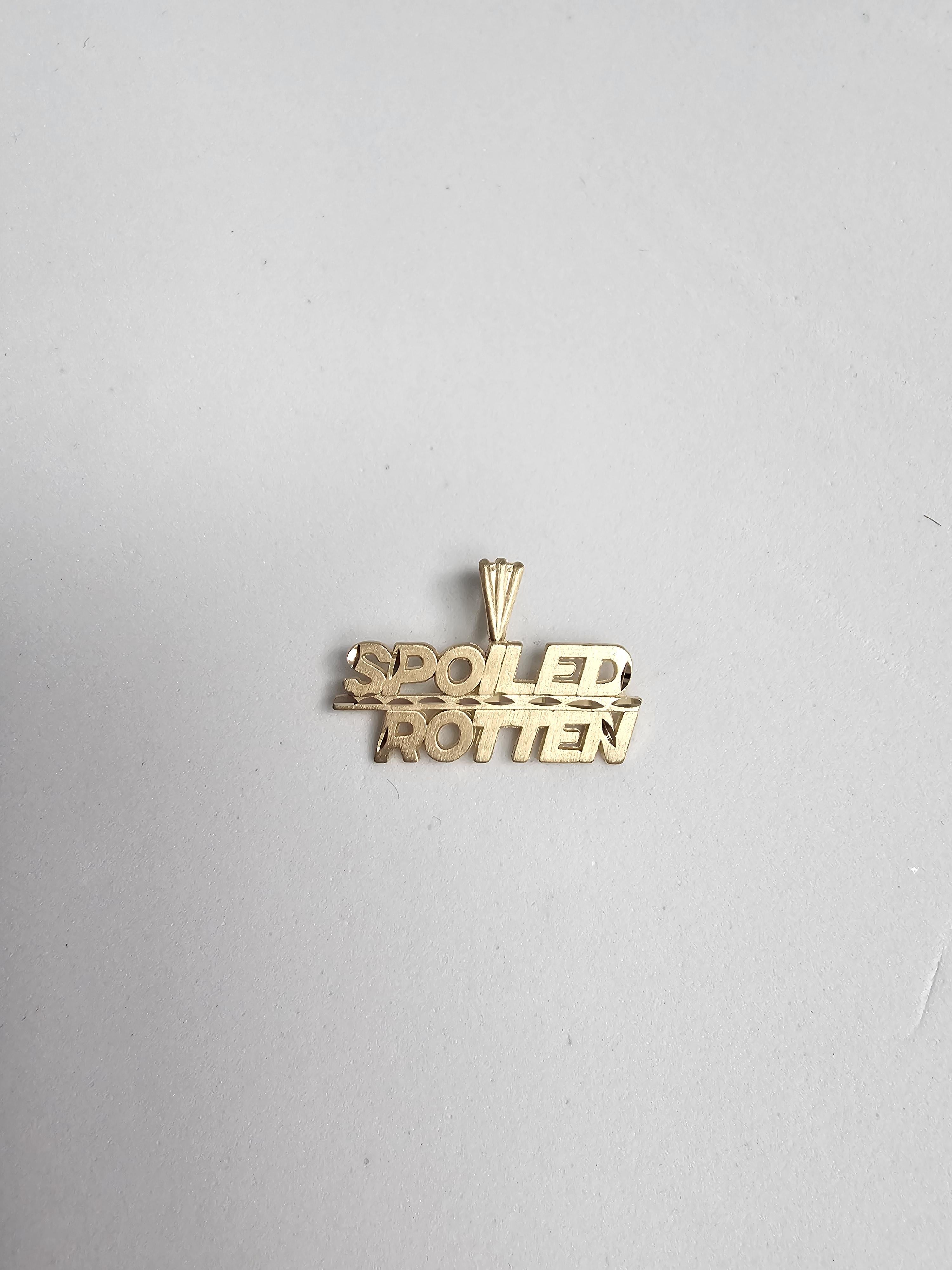 Spoiled Rotten with Diamond Cuts Necklace