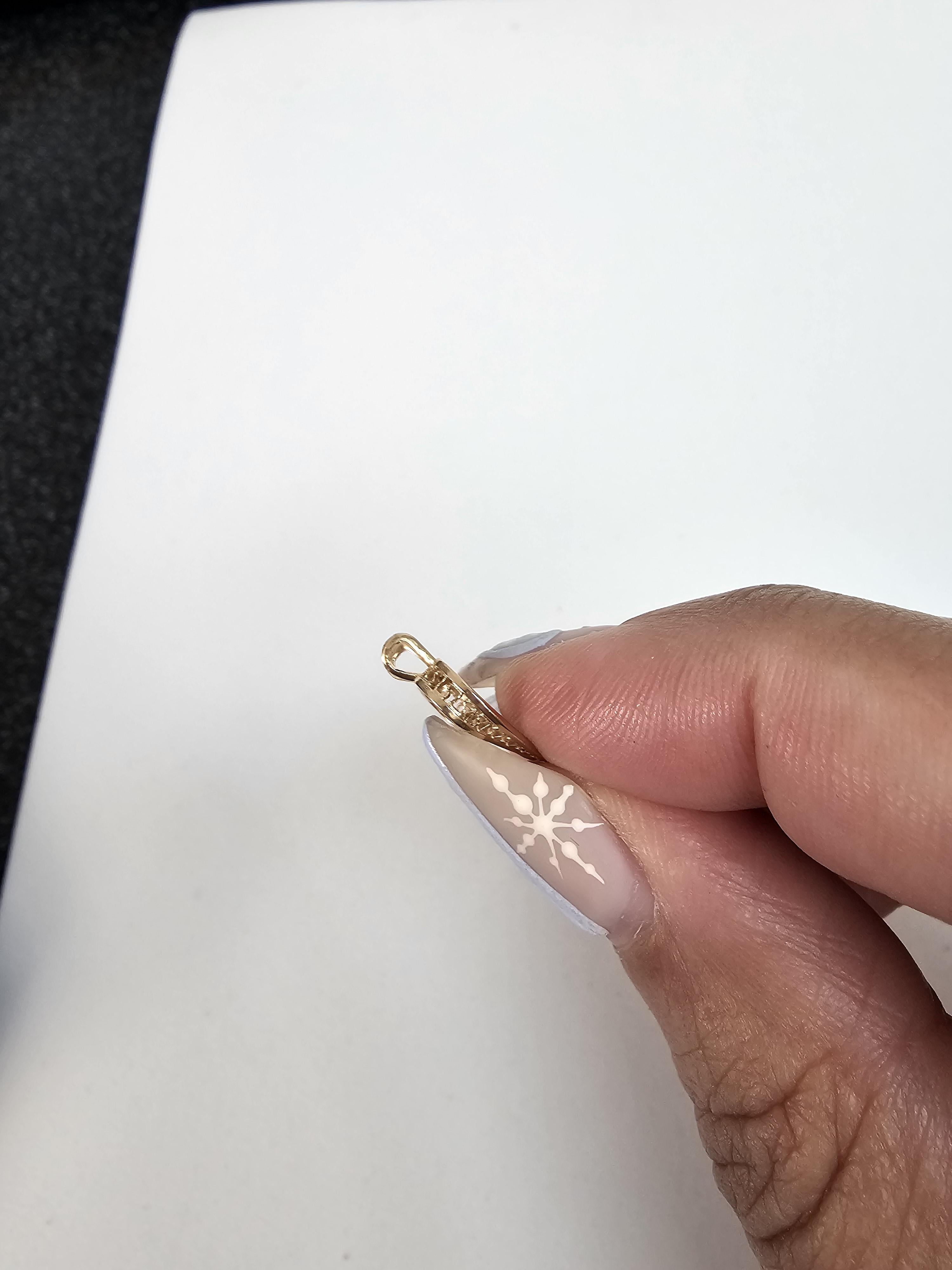 Heart Cutout Gold Necklace