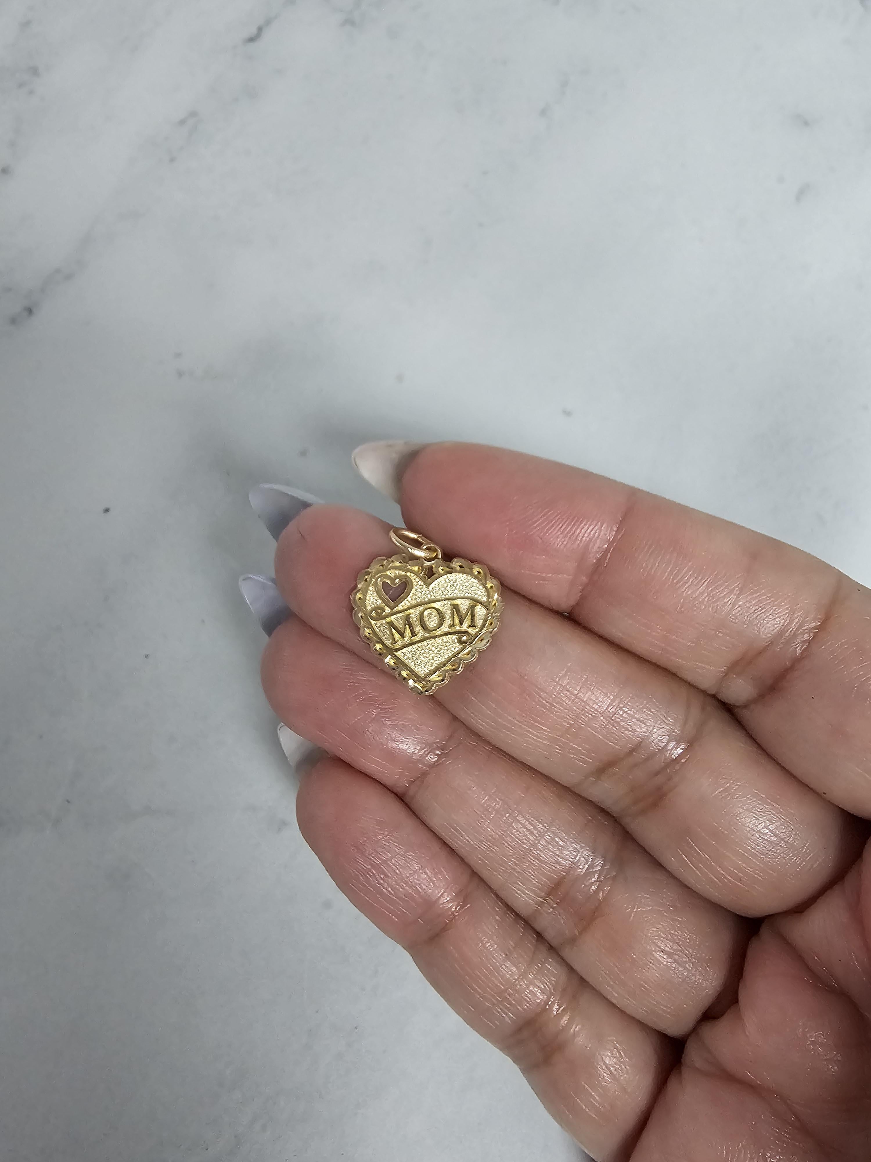 Heart Shaped Mom Necklace