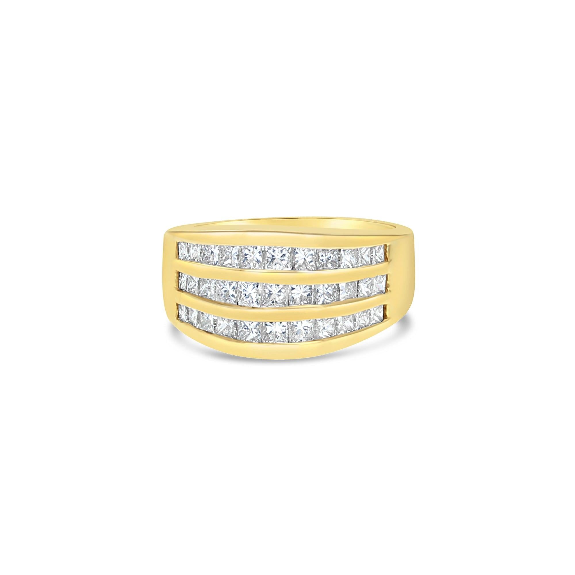 2 Carat Princess Cut Diamond Cocktail Ring