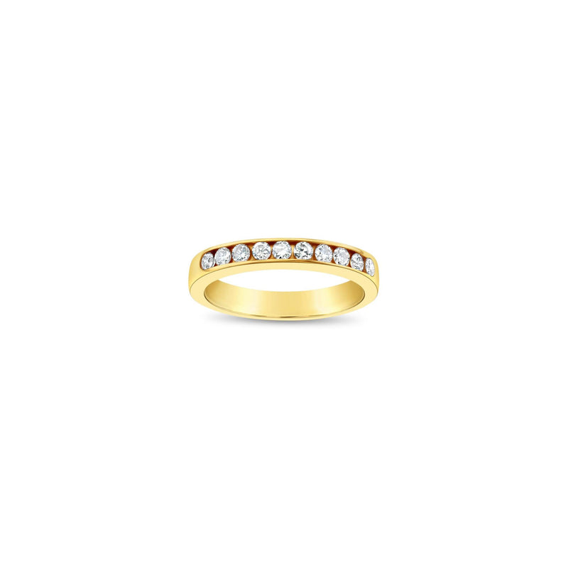 3MM Diamond Wedding Band
