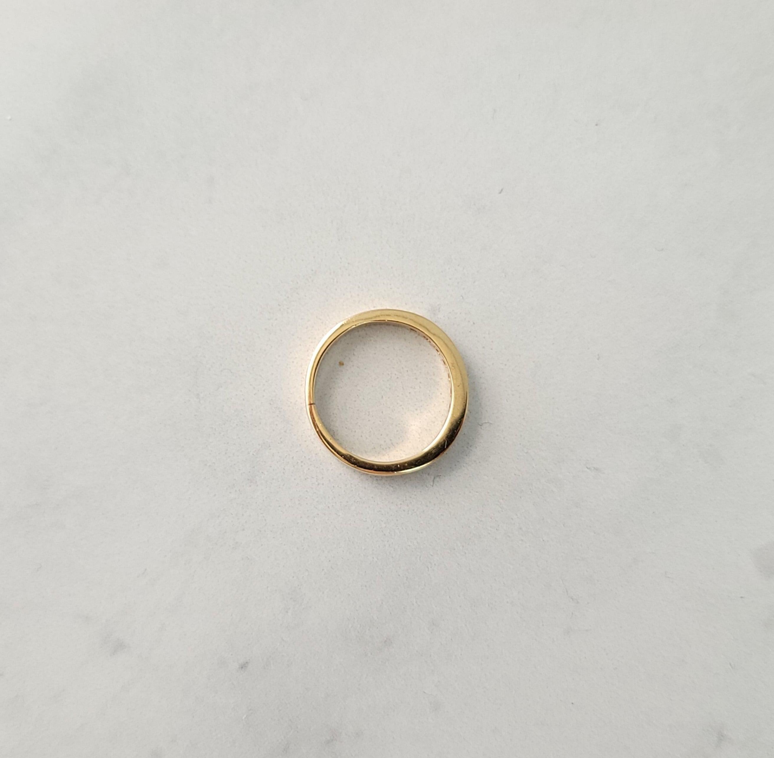 3MM Ten Stone Diamond Wedding Band