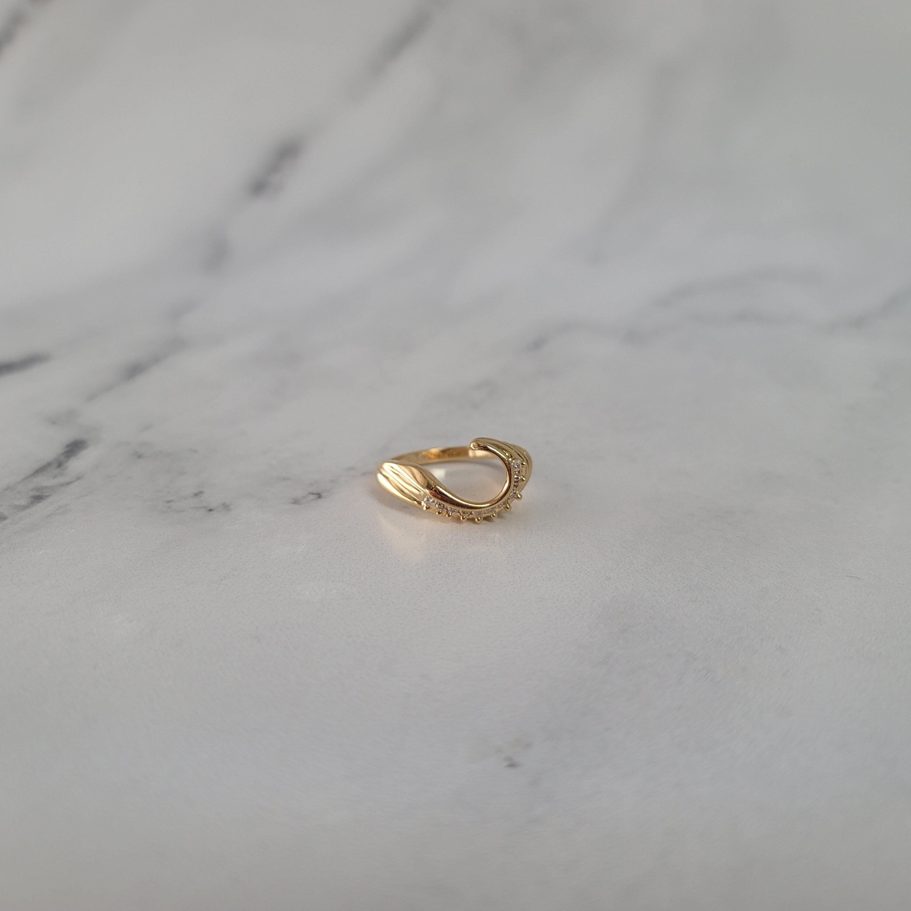 Diamond Ring Wrap/Enhancer .15cttw 14k Yellow Gold