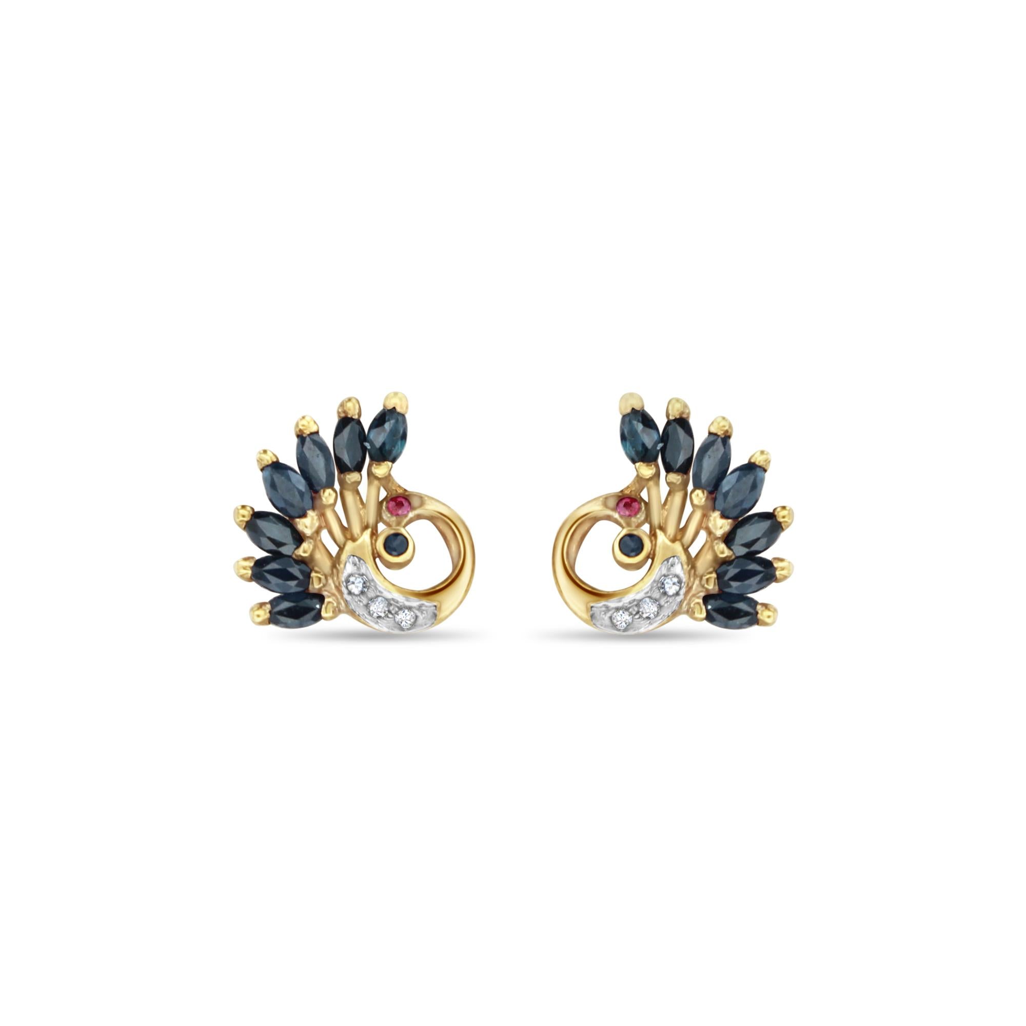 Flamingo Style Earrings