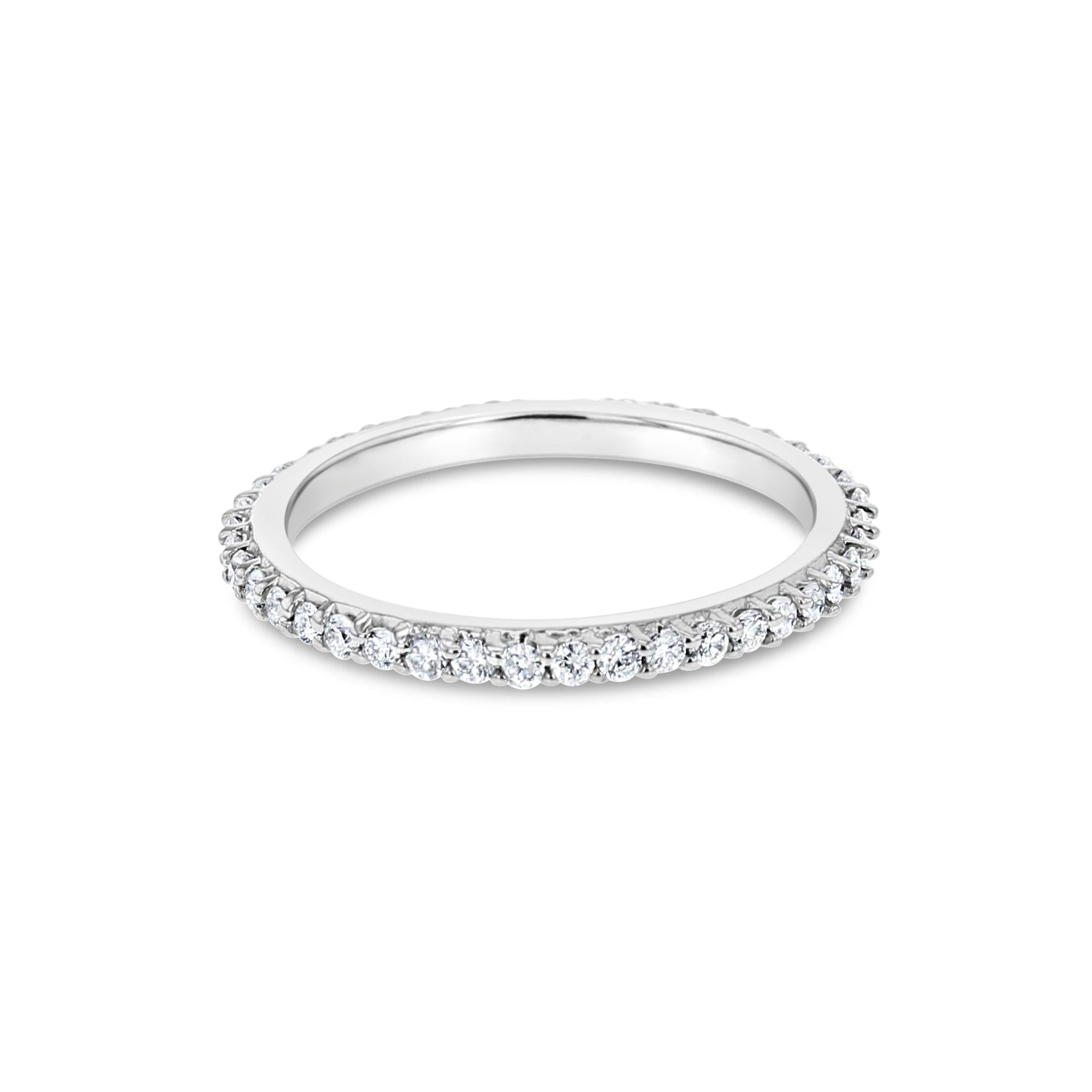 Half Carat Eternity Diamond Ring
