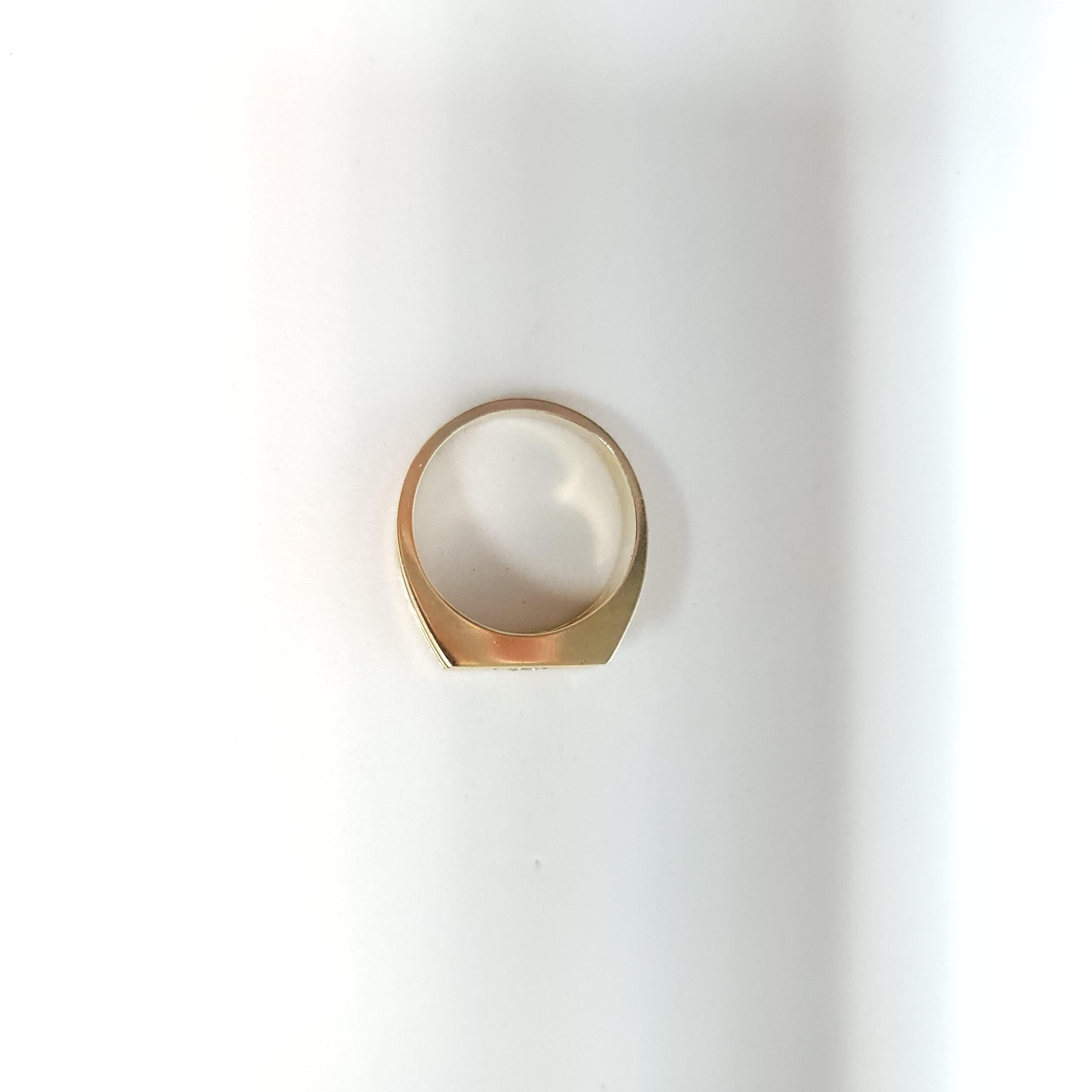 Solitaire Diamond Ring .20cttw 14k Yellow Gold