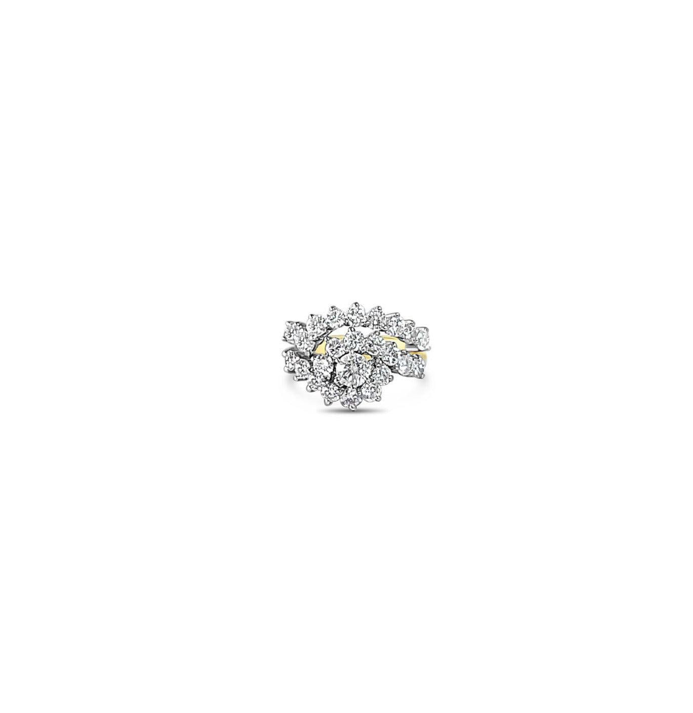 Two Carat Diamond Wedding Ring Set