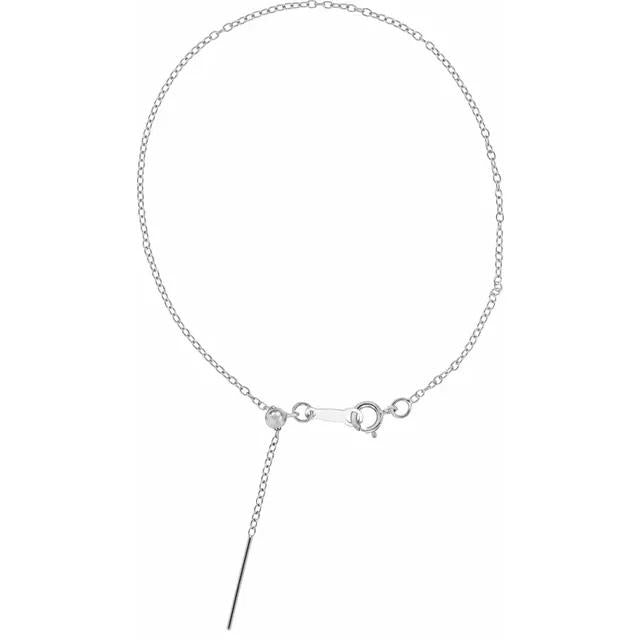 STERLING SILVER Add a Bead Bracelet or Necklace