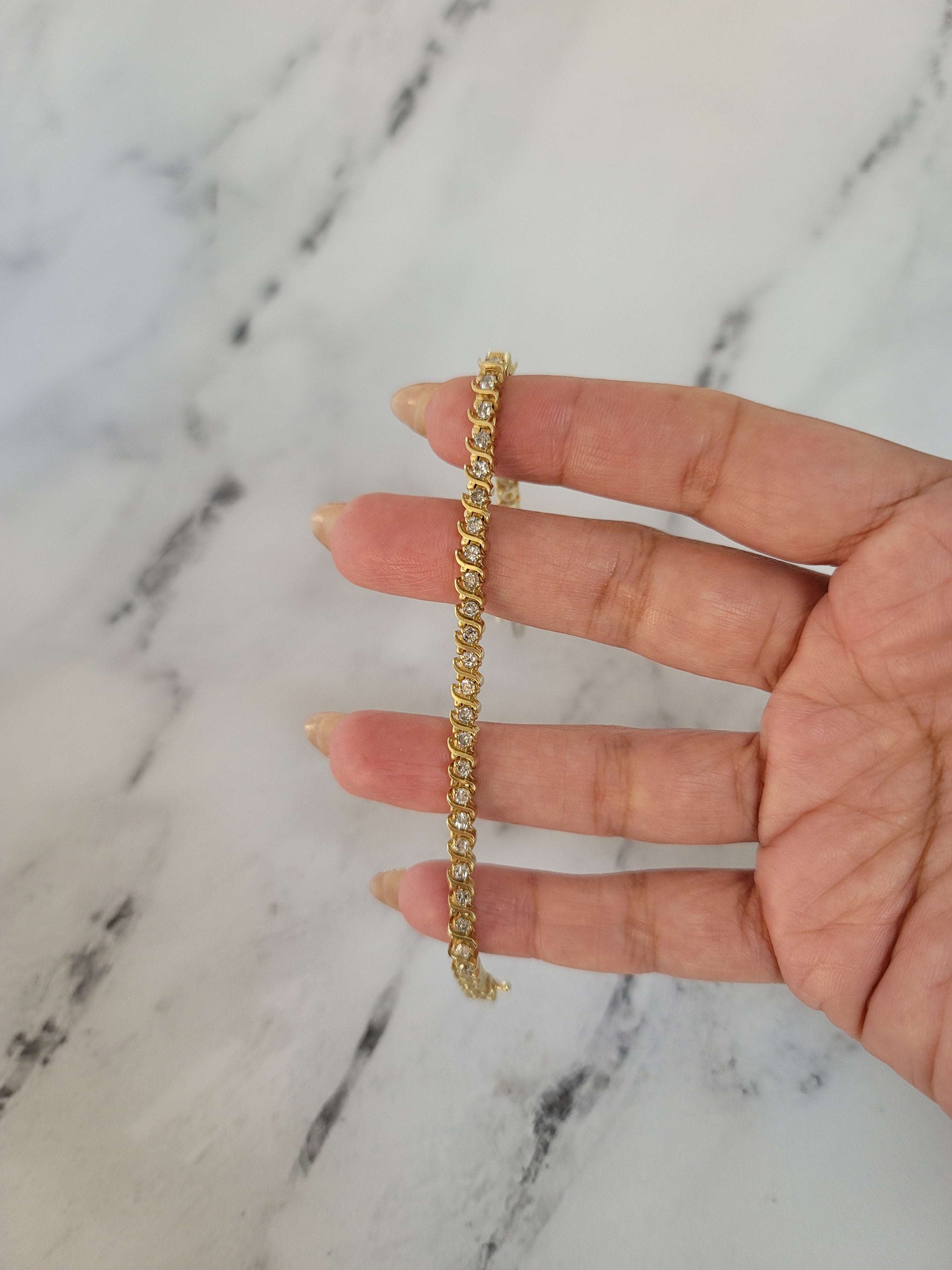 2.75 S Style Tennis Bracelet