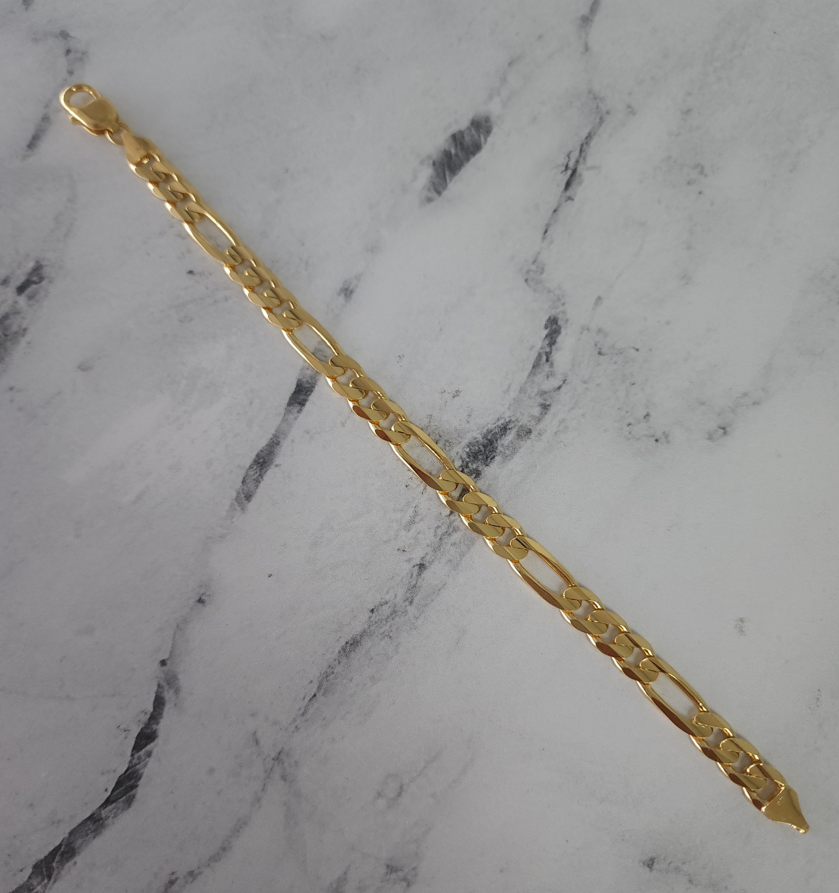 Pulsera Figaro Clásica 8MM