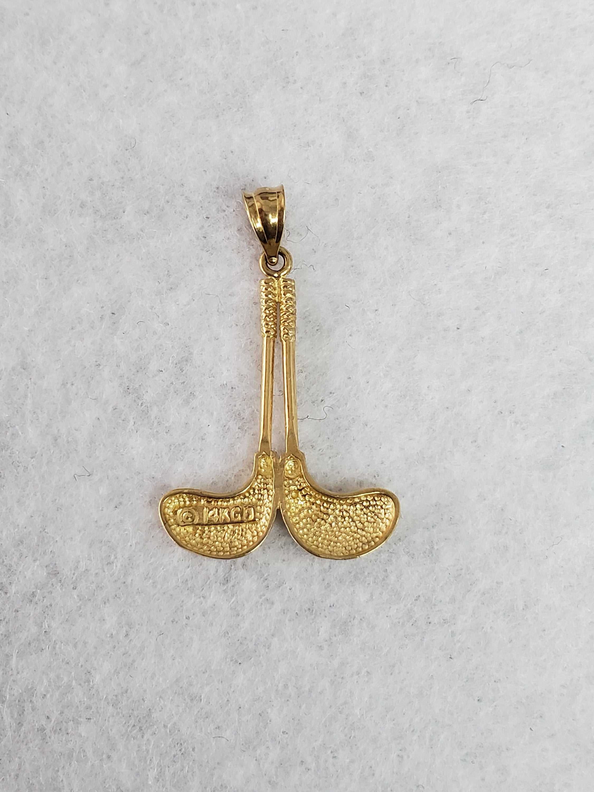 Double Golf Pendant