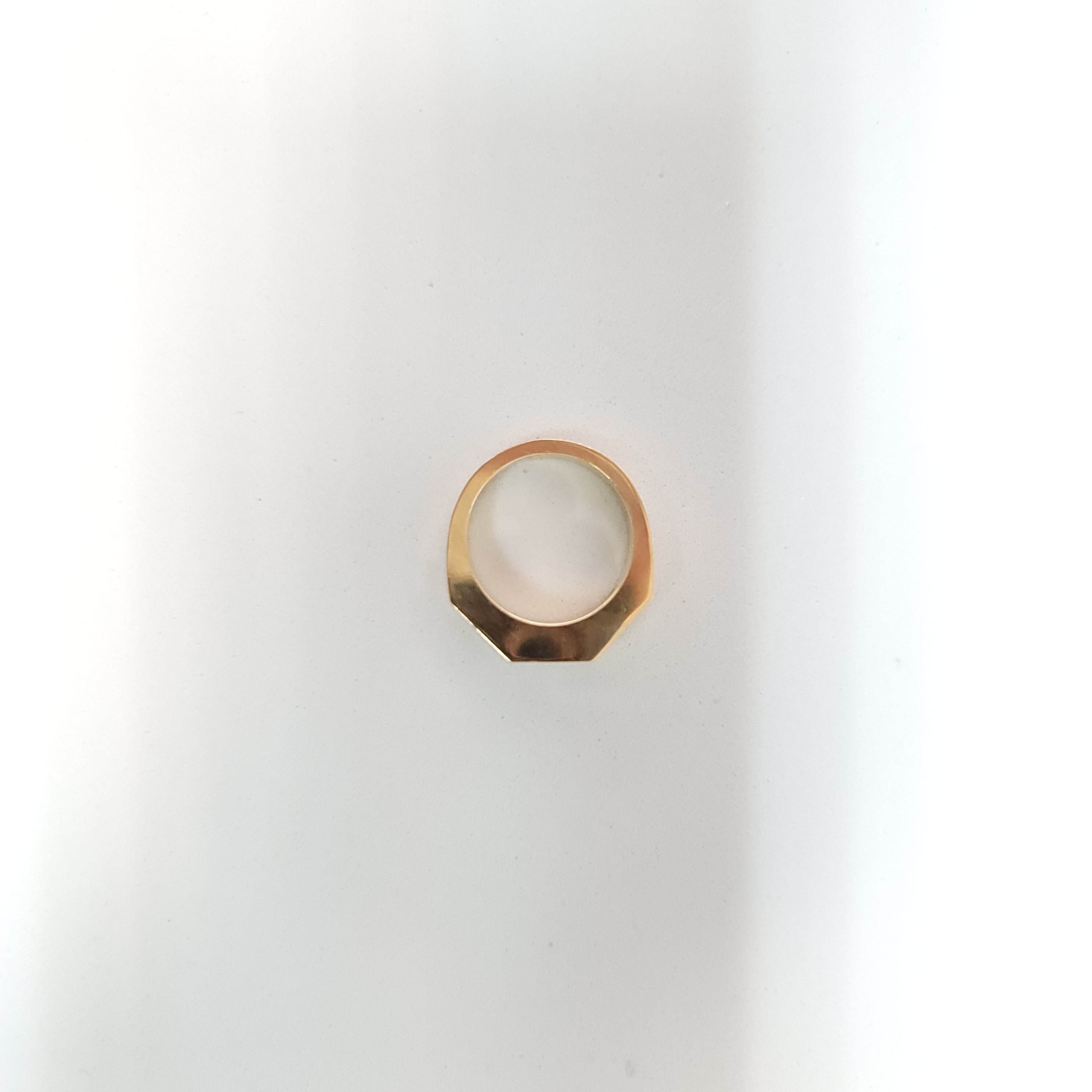 Angular Diamond Band .65cttw 14k Yellow Gold