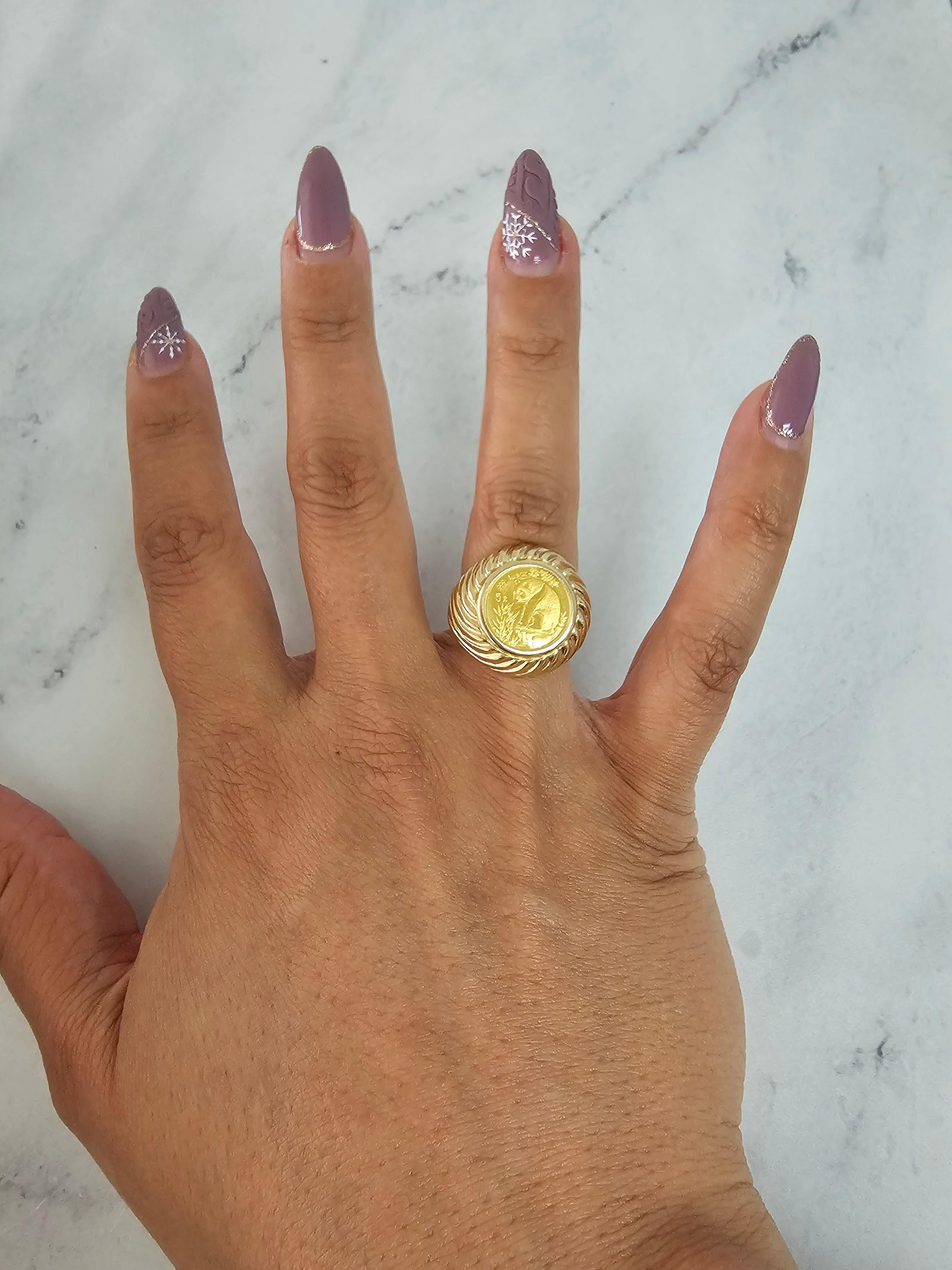 What Makes a Gold Coin Wearable? A Look at Bezel Settings