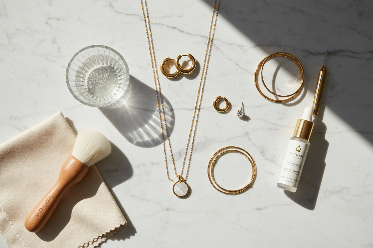 Gold Jewelry Care Guide: How to Clean and Store Your Pieces