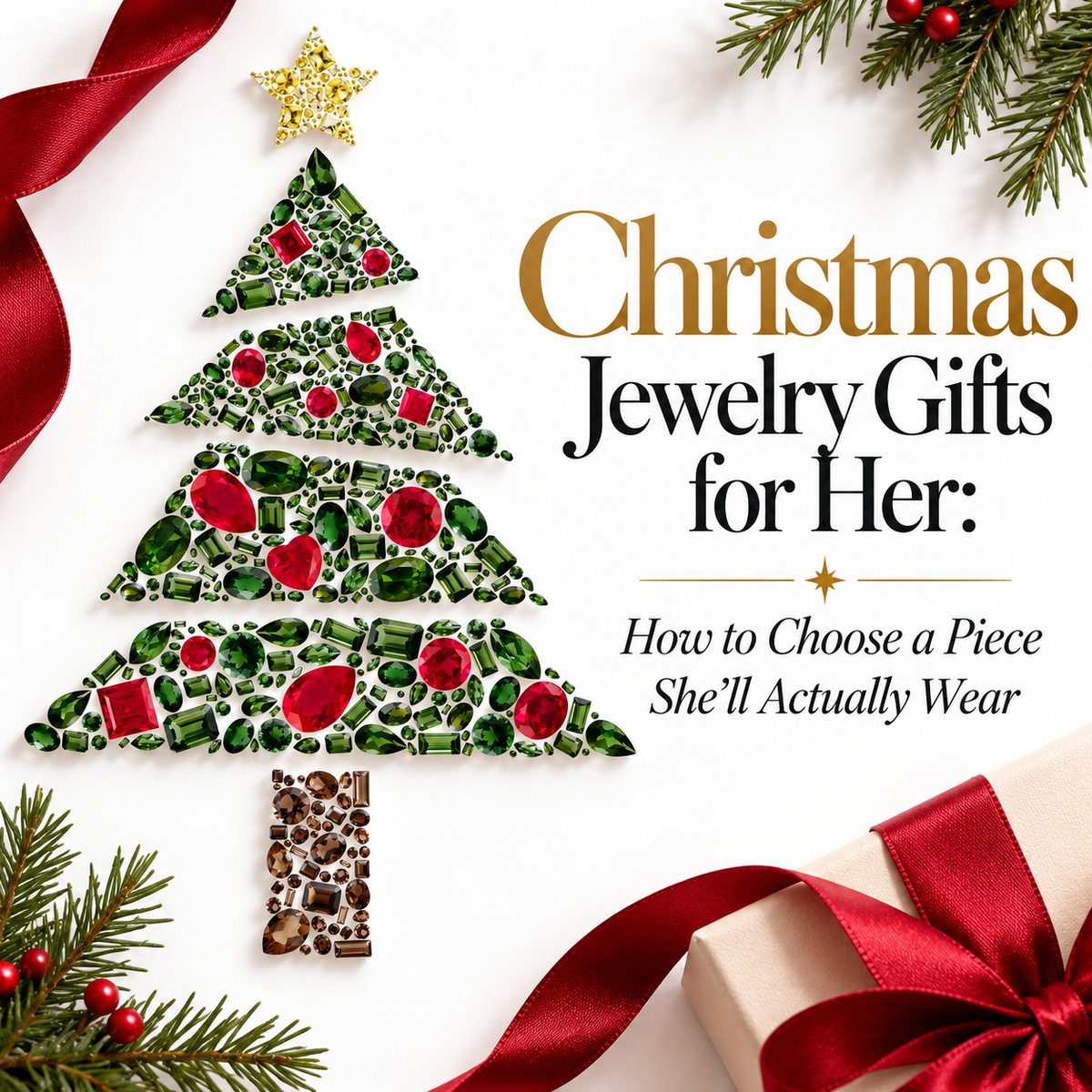 Christmas Jewelry Gifts for Her: How to Choose a Piece She’ll Actually Wear