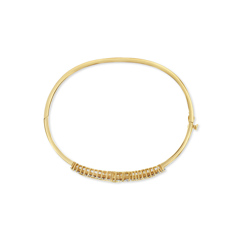 Diamond Bracelet 1.35cttw 14k Yellow Gold