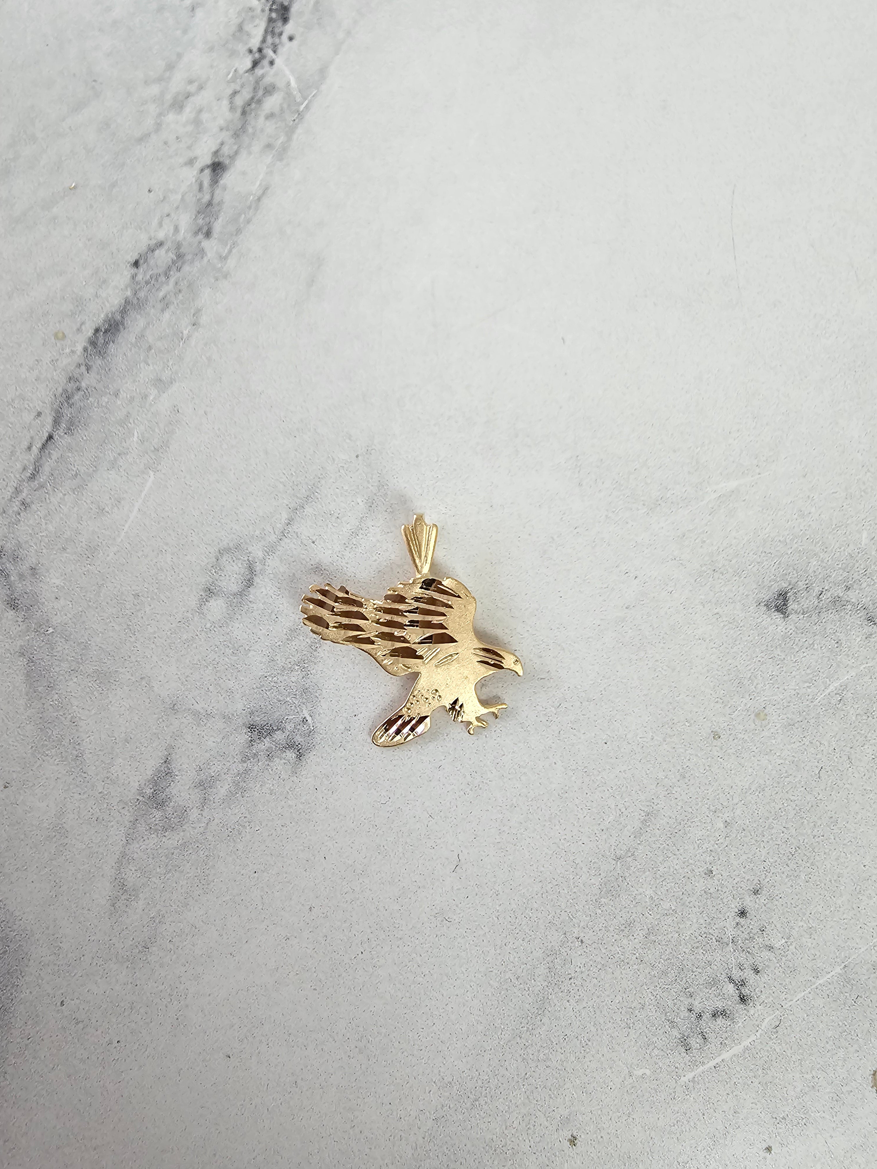 Flying Eagle with Diamond Cuts and Matte Satin Finish
