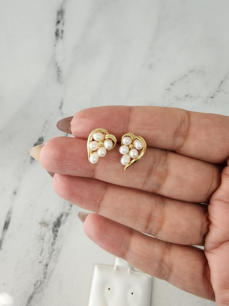Freshwater Pearl Grape Cluster Studs
