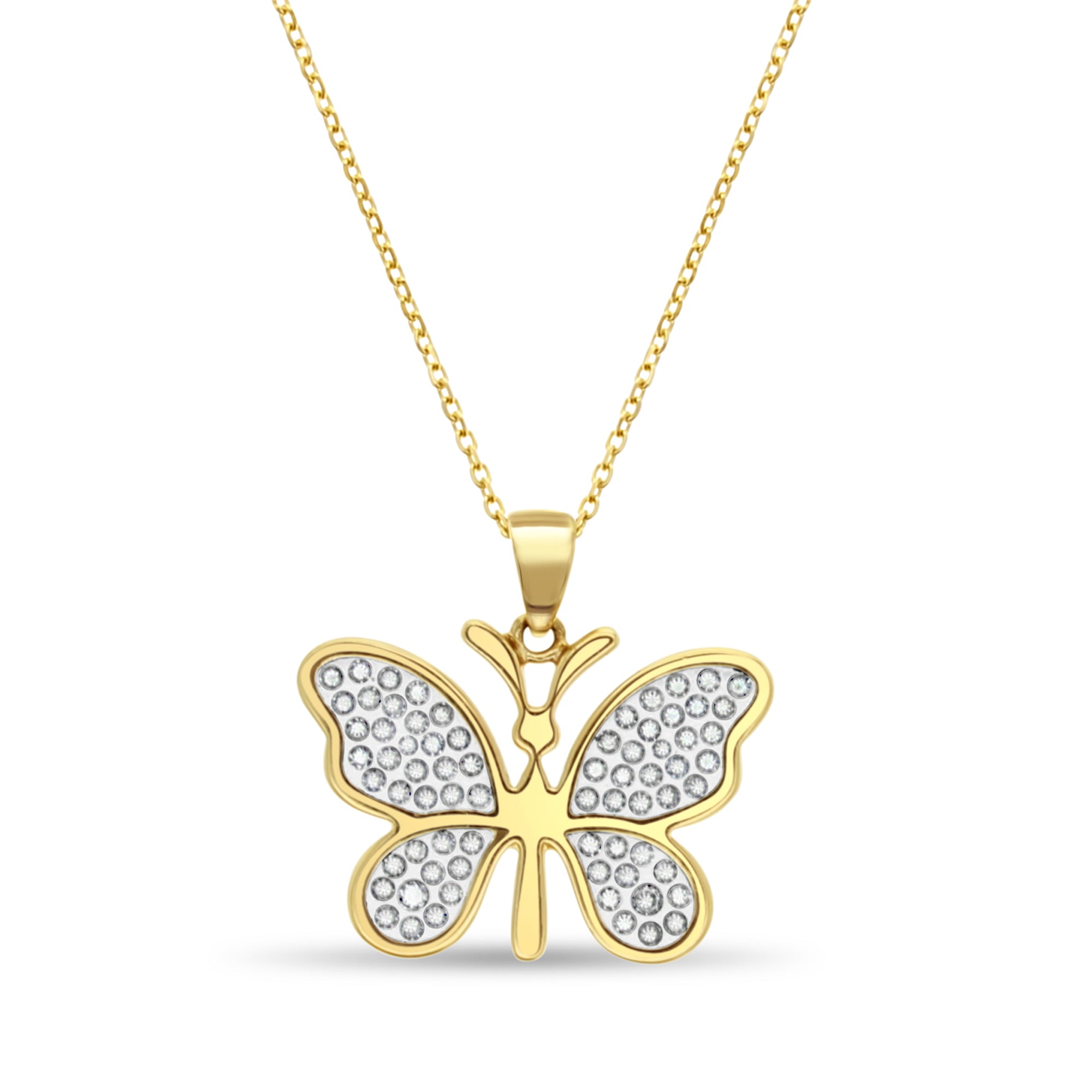 Collier en forme de papillon