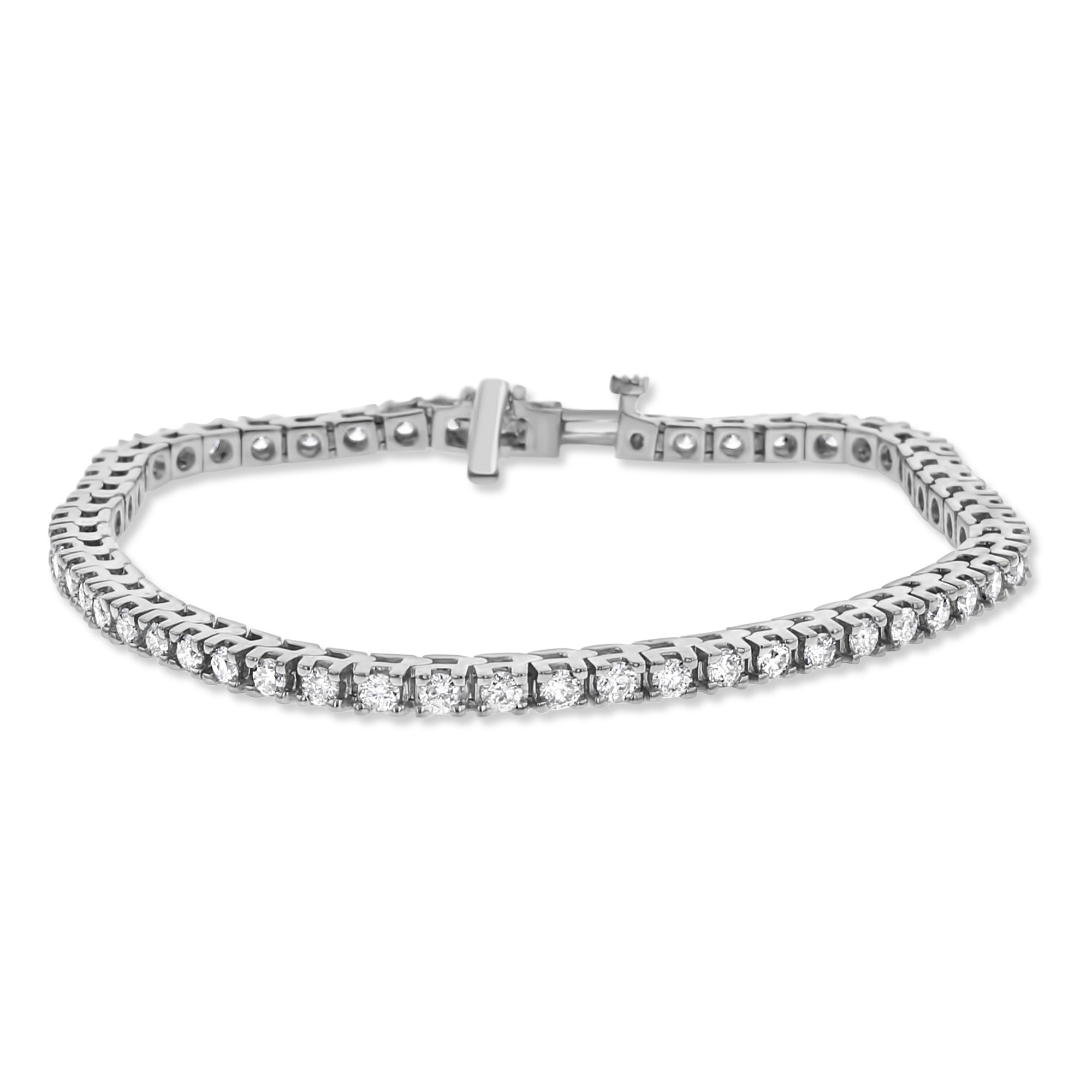 3 CT. Diamond Tennis Bracelet 14k Yellow Gold