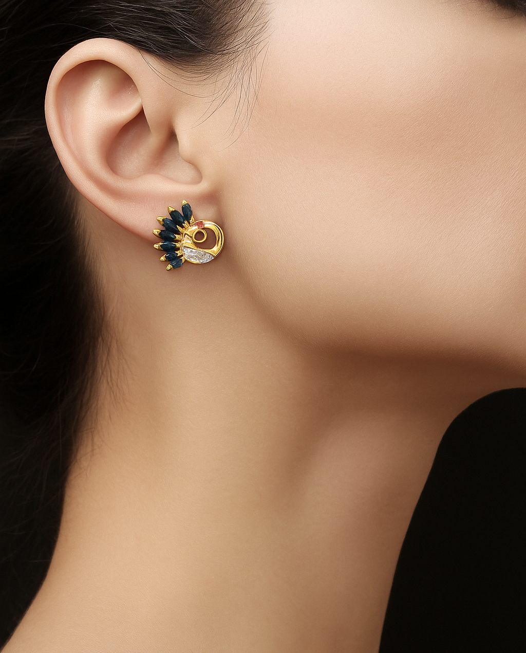 Flamingo Style Earrings