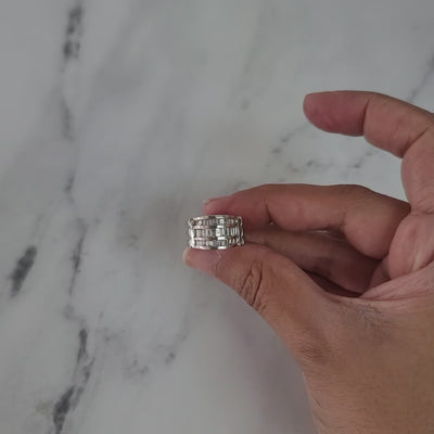 Baguette Diamond Cocktail Ring