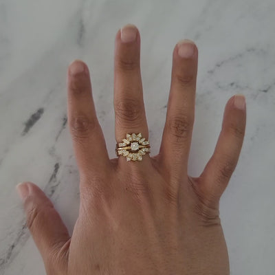 Baguette Diamond Ring Guard