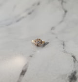 One Carat Diamond Halo Ring