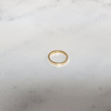 Princess Cut Diamond Stackable Ring .27cttw 14k Yellow Gold