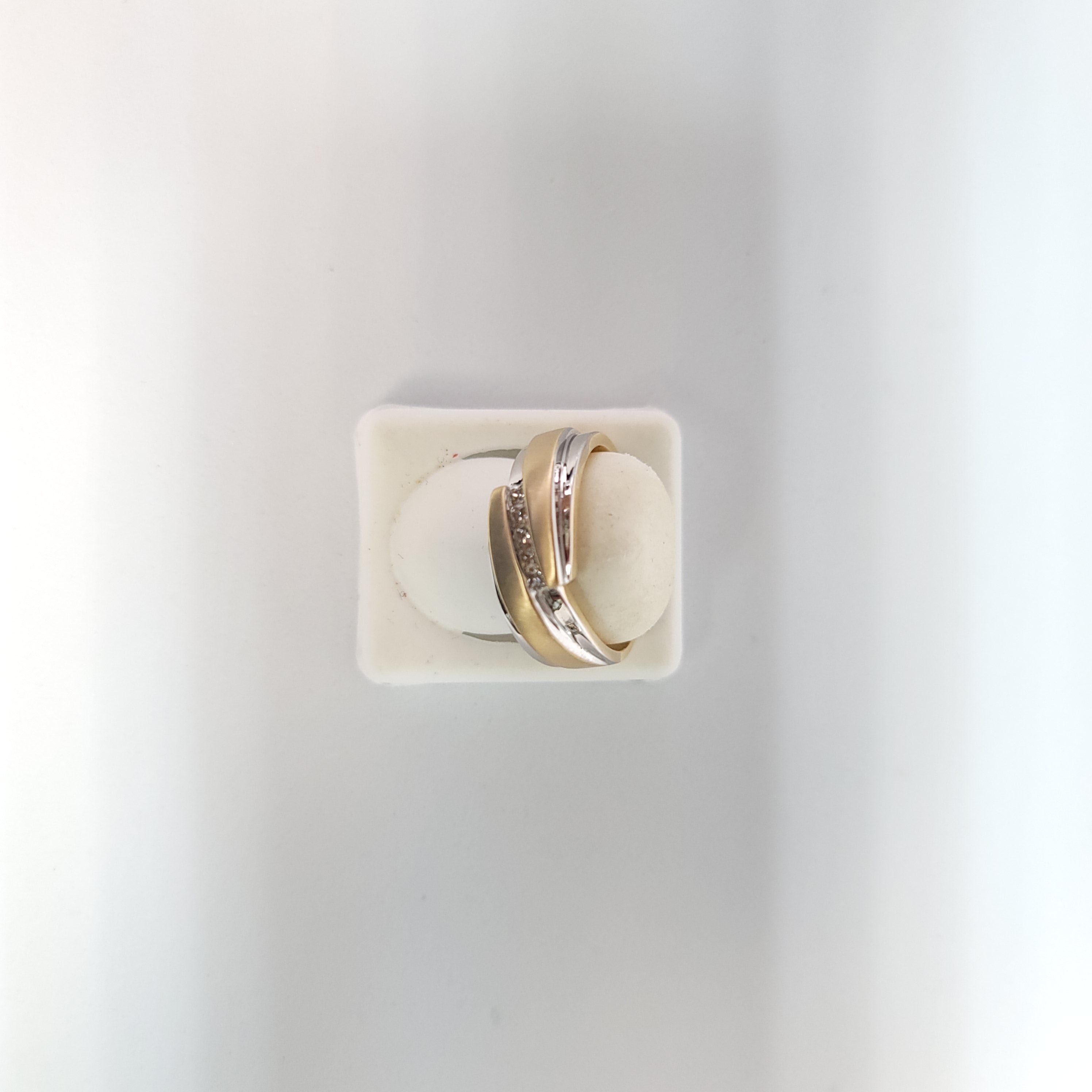 Brushed Satin Princess Cut Diamond Wedding Band