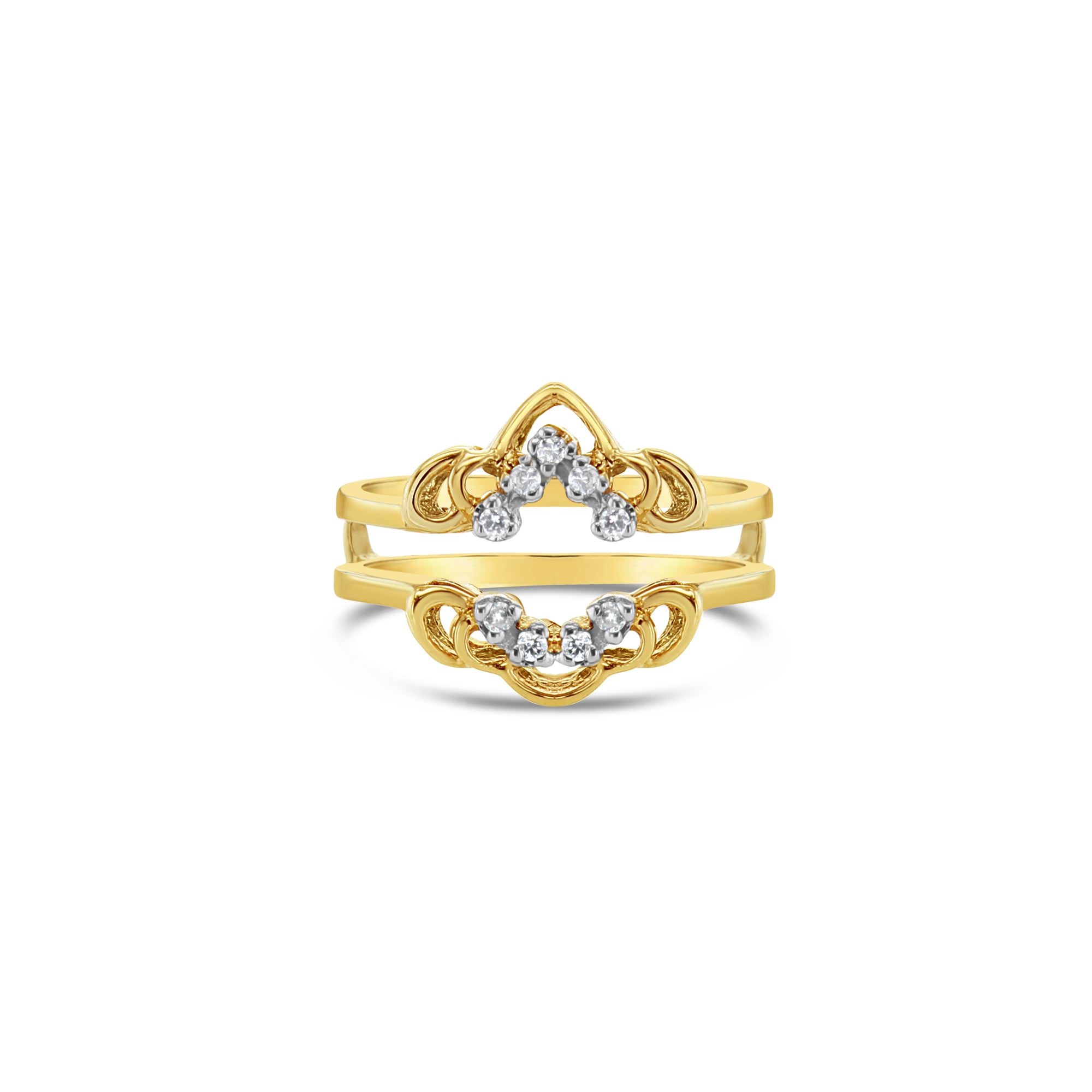 Vintage Style Diamond Ring Enhancer