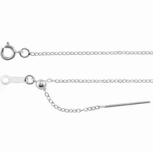 STERLING SILVER Add a Bead Bracelet or Necklace