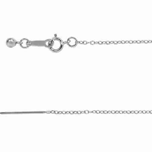 Sterling Silver Add A Bead Threader Chain