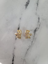 Baguette Diamond Earrings .73cttw 14k Yellow Gold