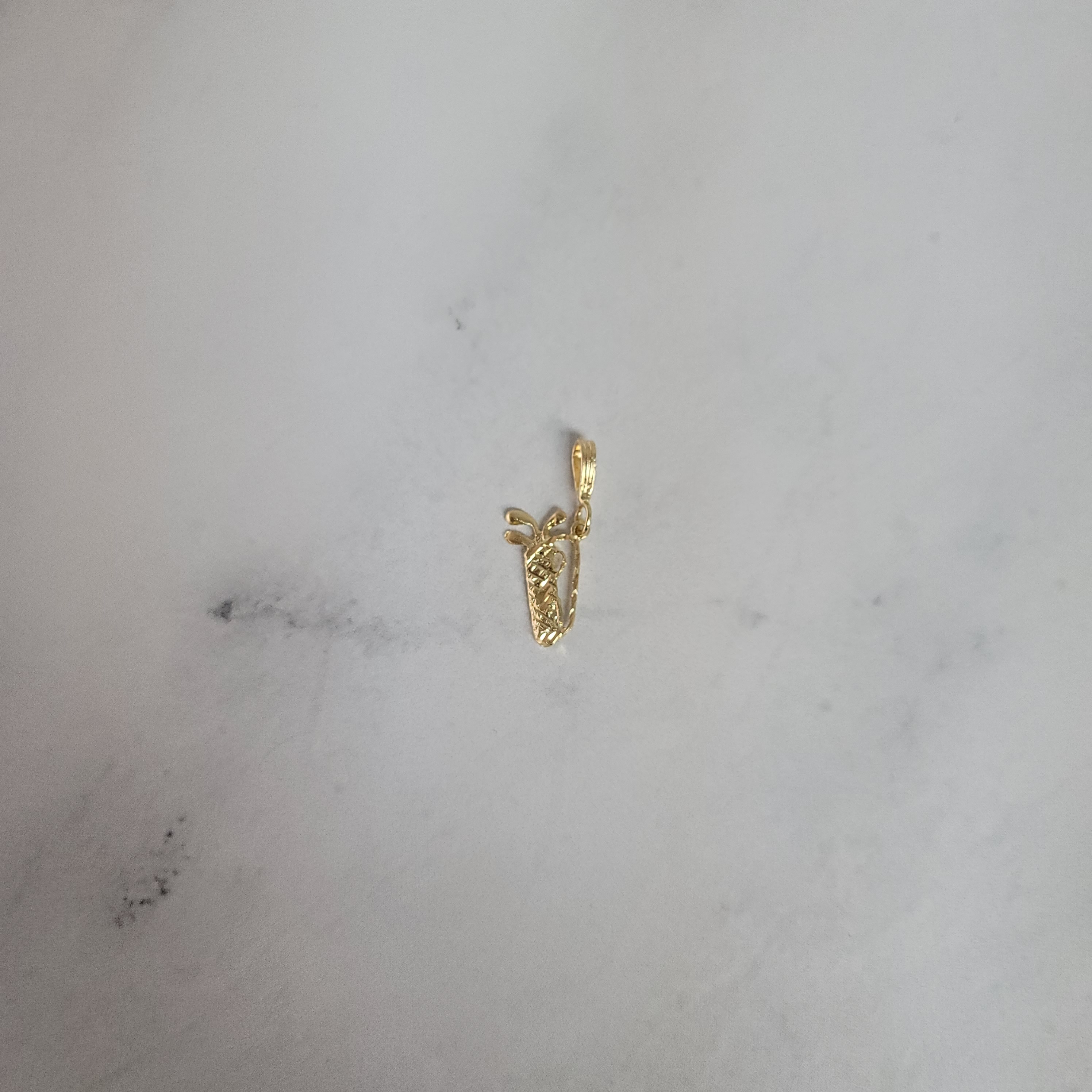 Dainty Golf Club Charm/Pendant 14k Yellow Gold