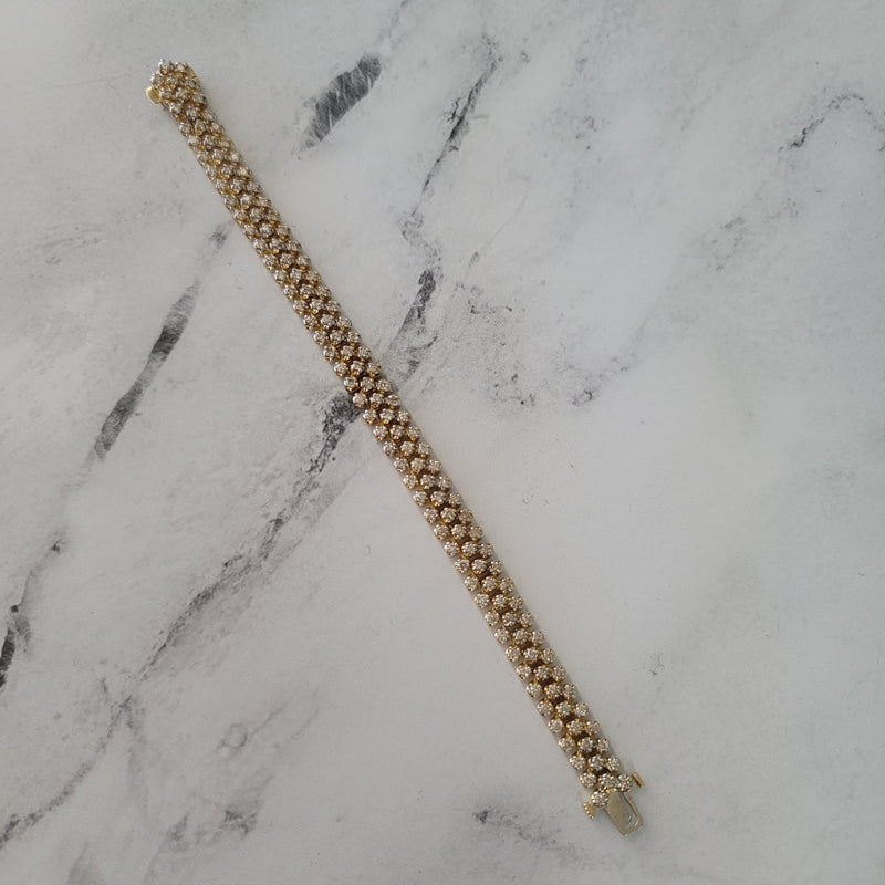 Solid 14k Yellow Gold Bracelet