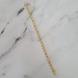 2 Carat XOXO Love Theme Diamond Bracelet 14k Yellow Gold