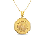 Octagon Lady Liberty 1/10OZ Coin Necklace