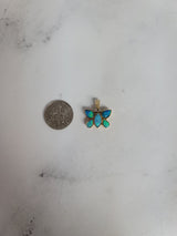 Australian Opal Butterfly Necklace
