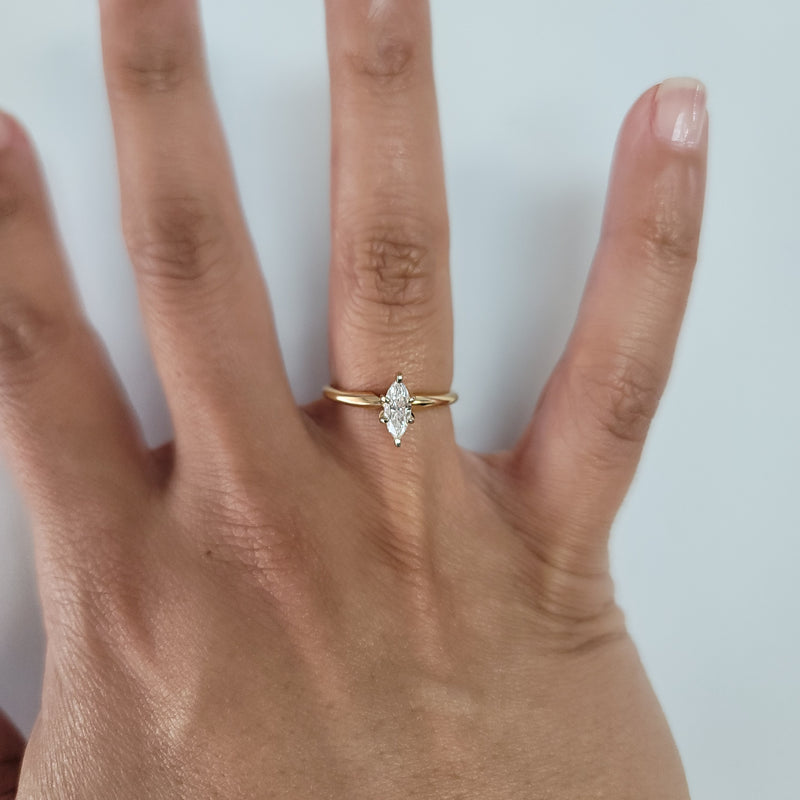 Quarter carat marquise diamond Clearance