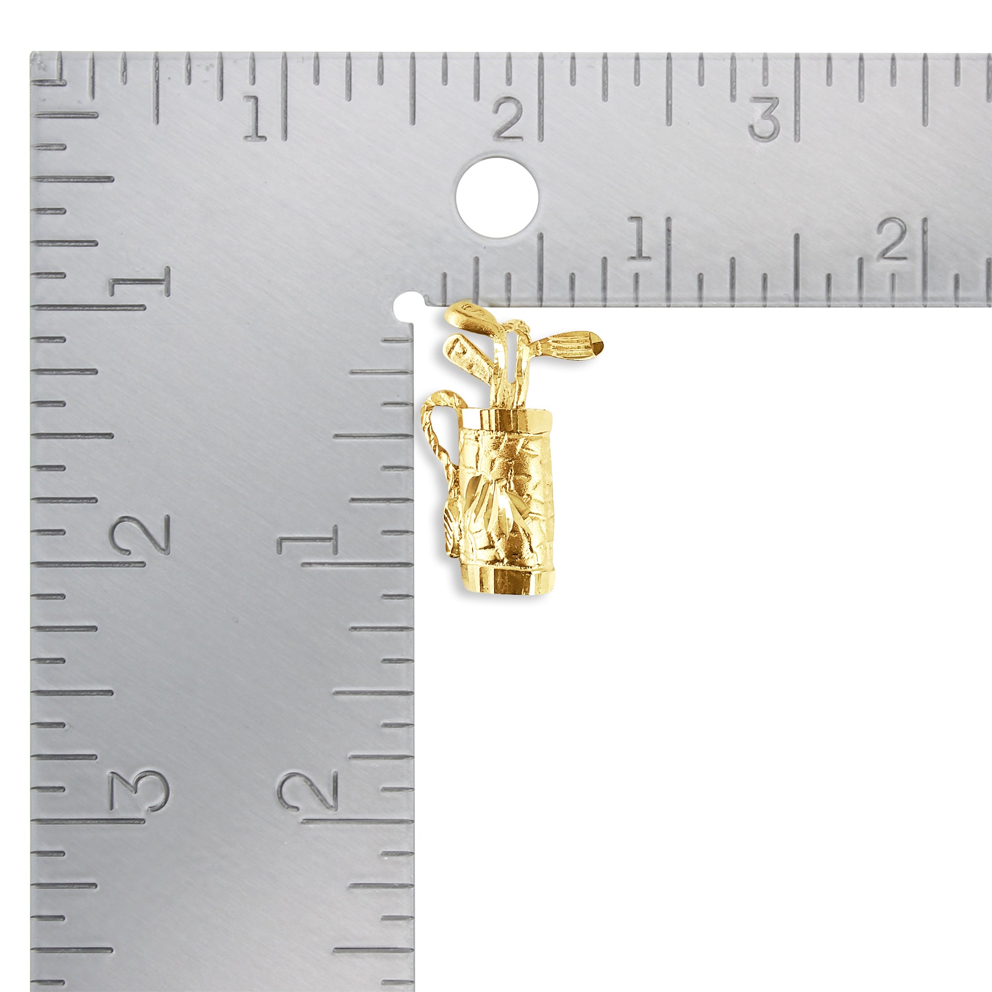 Golf Club Charm/Pendant 14k Yellow Gold