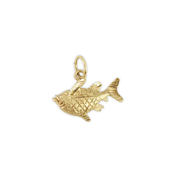 Goldfish Charm/Pendant 14k Yellow Gold