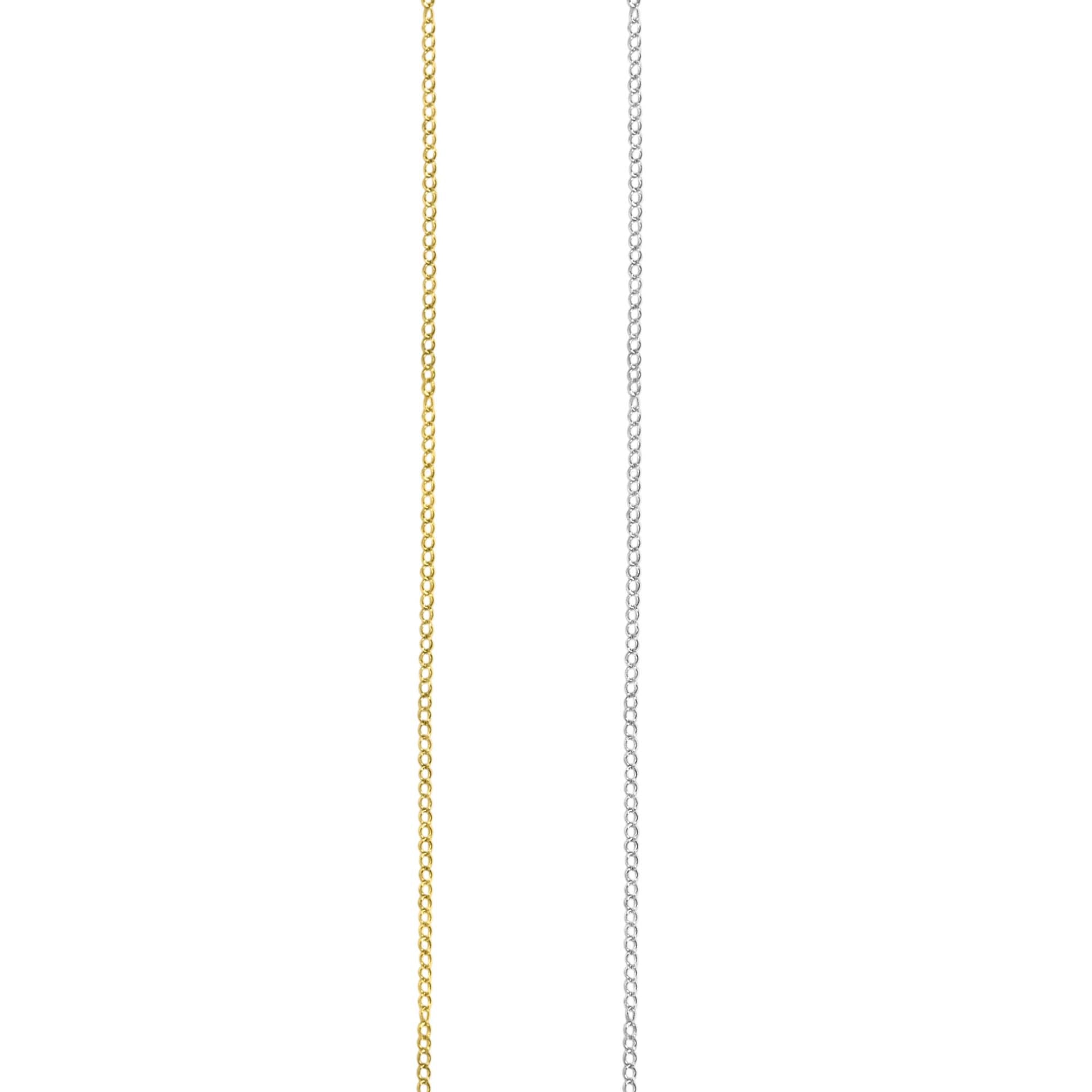 Cable Link Chain 14k Yellow Gold or 14k White Gold