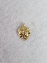 Strawberry with Diamond Cuts Charm/Pendant 14k Yellow Gold