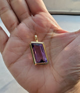 Lavender Amethyst Necklace 8.00cttw 14k Yellow Gold