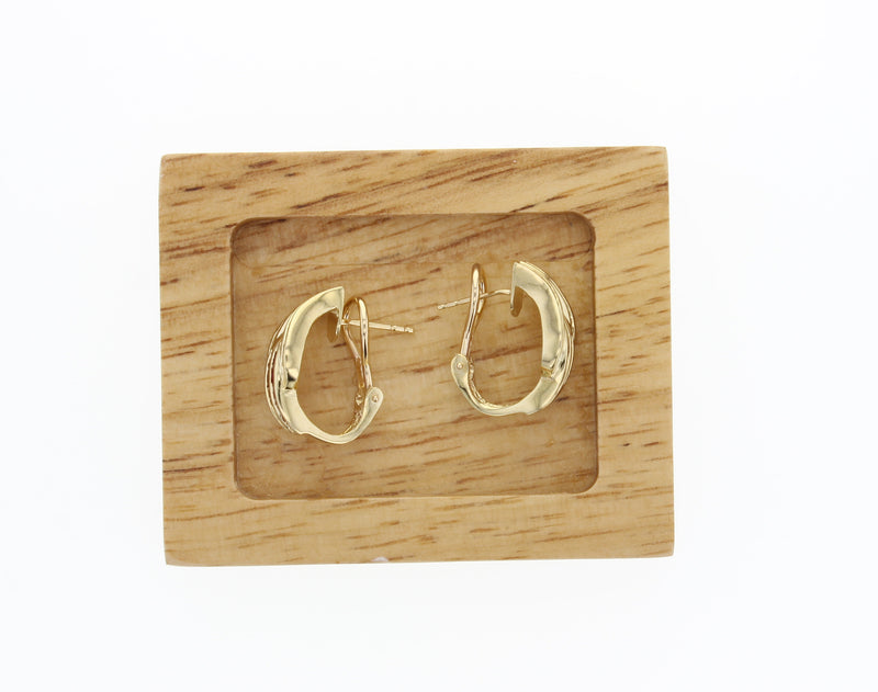 Ruby & Baguette Diamond Earrings 2.35cttw 14k Yellow Gold
