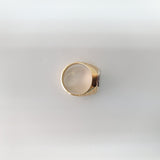 Mens Pave Cluster Ring .20cttw 14k Two-Toned Gold